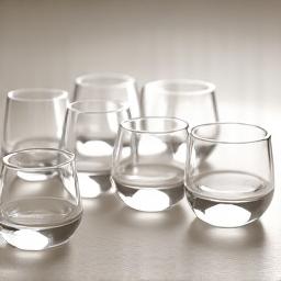 Set of elegant glass cupping therapy cups