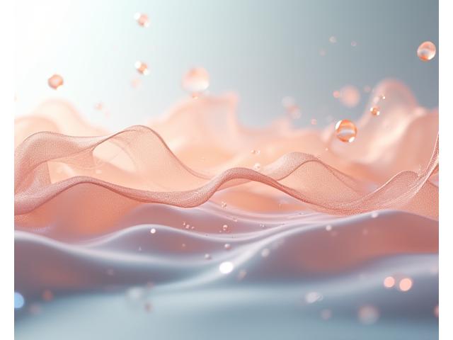 Abstract visualization illustrating brain waves during different sleep cycles, with subtle ceramic textures and calming aromatherapy vapor trails woven into the graphic, showing scientific and natural synergy.